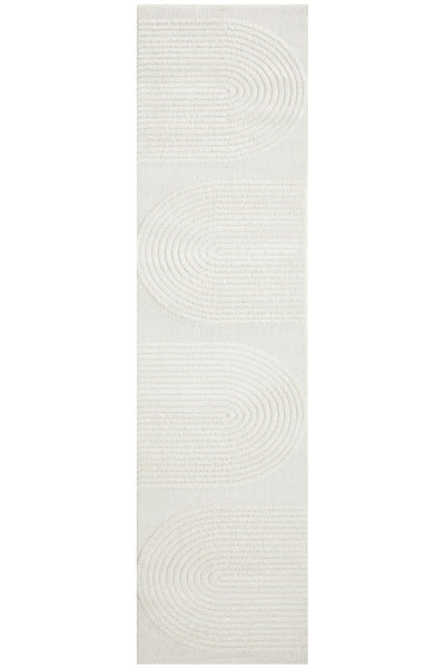 Celine Arden White Rug