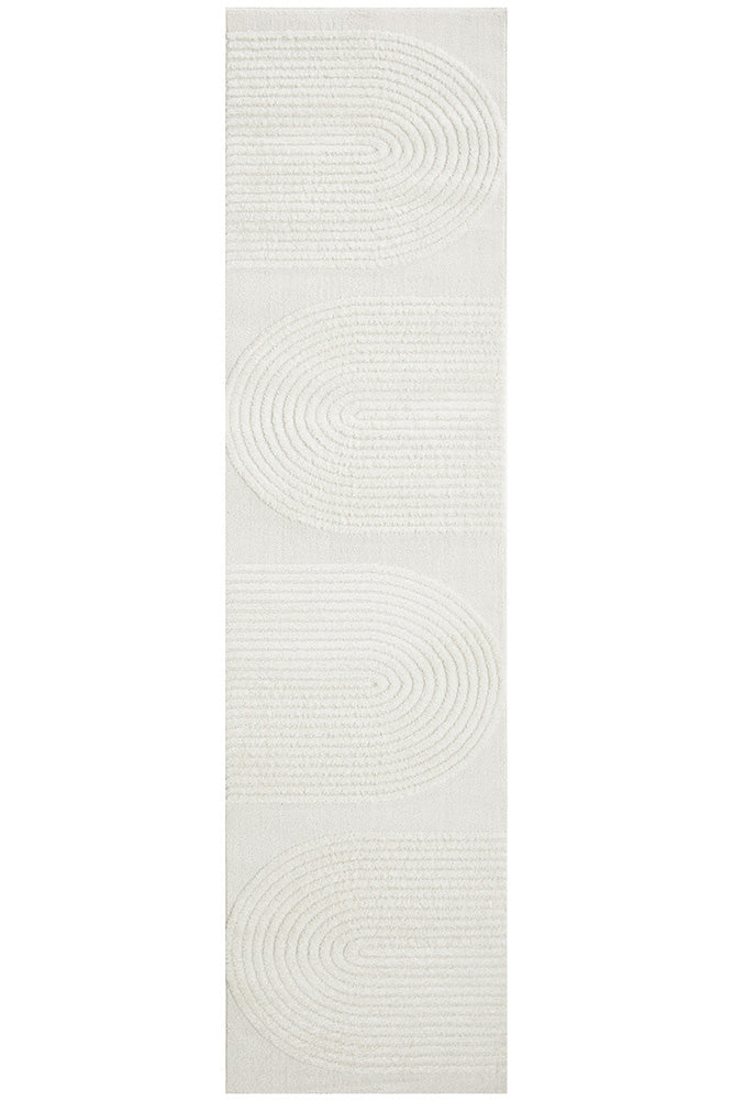 Celine Arden White Rug