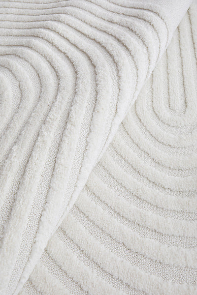 Celine Arden White Rug