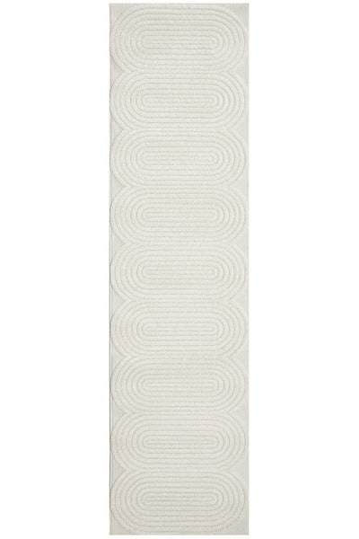 Celine Carlo White Runner Rug, Rugs Online Rugs Sydney Australia, www.rugsonlinerugs.com.au