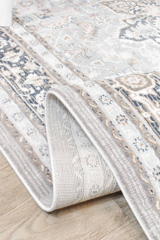 Rugbella Traditional Navy Cream Rug