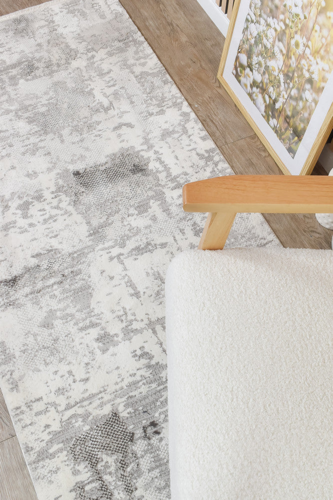Rugbella Kim DGrey Cream Runner Rug