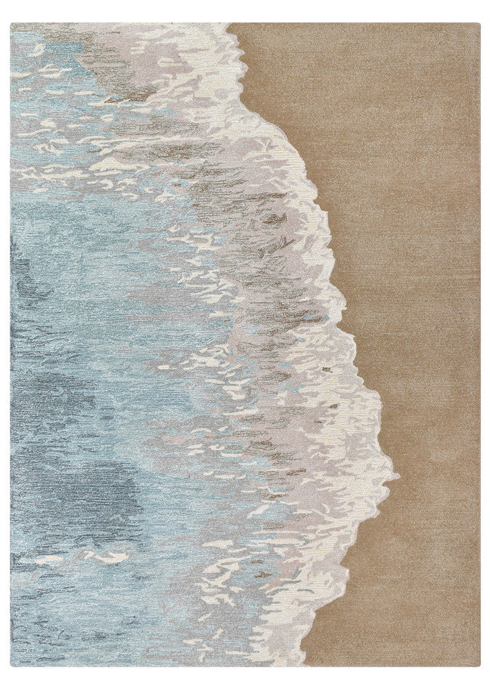 Lomax Coastal Beach Designer Wool Blend Rug, Rugs Online Rugs Sydney Australia, www.rugsonlinerugs.com.au