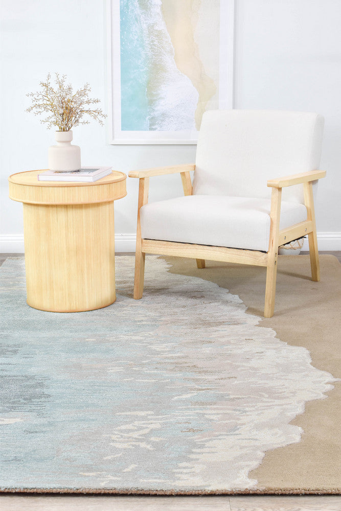Lomax Coastal Beach Designer Wool Blend Rug, Rugs Online Rugs Sydney Australia, www.rugsonlinerugs.com.au
