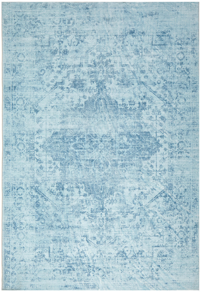 Lucent Aquamarine Vivid Washable Rug, Rugs Online Rugs Sydney Australia, www.rugsonlinerugs.com.au