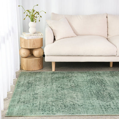 Lucent Emerald Green Vivid Washable Rug, Rugs Online Rugs Sydney Australia, www.rugsonlinerugs.com.au