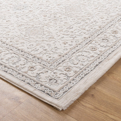 Cha Bella Traditional All Over Cream Beige Rug