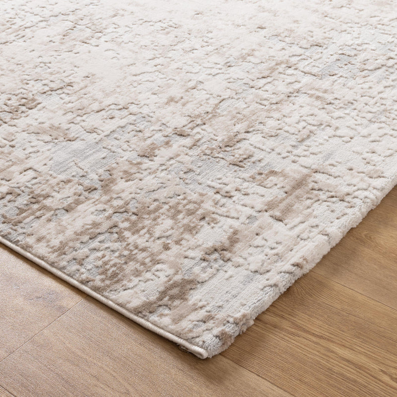 Cha Bella Distressed Cream Beige Rug