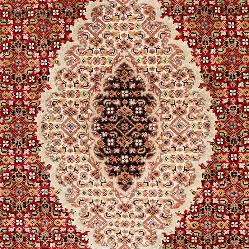 Indian Tabriz Mahi Hand Knotted Wool 26 Rug 185X125CM