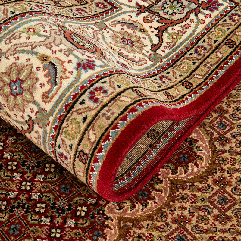 Indian Tabriz Mahi Hand Knotted Wool 27 Rug 301X198CM