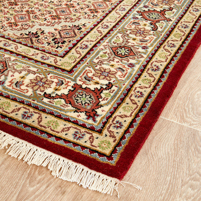 Tabriz Indian Mahi Hand Knotted Wool 30 Rug 200X142CM