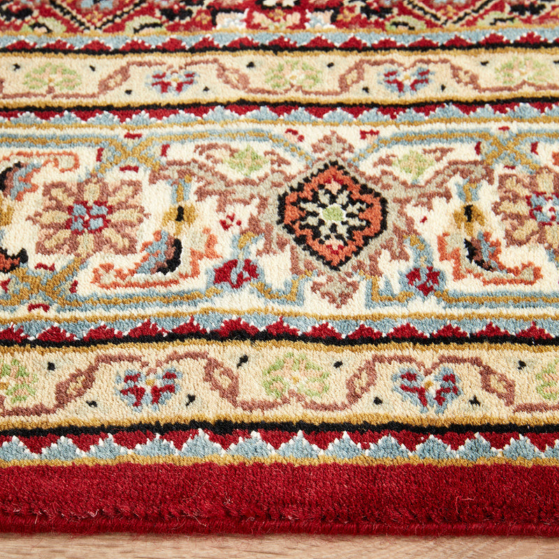 Tabriz Indian Mahi Hand Knotted Wool 30 Rug 200X142CM