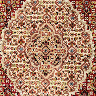 Tabriz Indian Mahi Hand Knotted Wool 30 Rug 200X142CM
