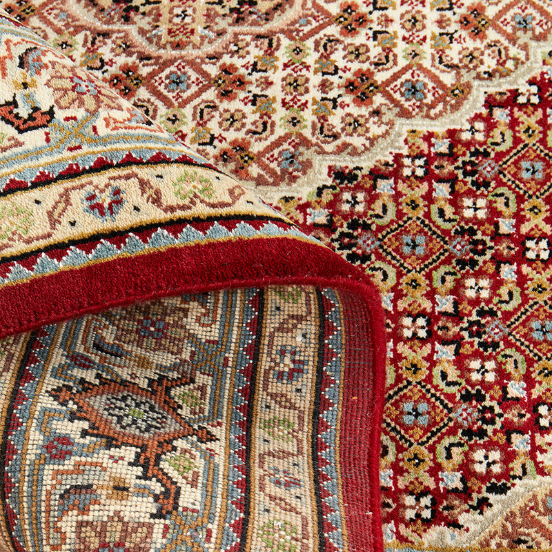 Tabriz Indian Mahi Hand Knotted Wool 30 Rug 200X142CM