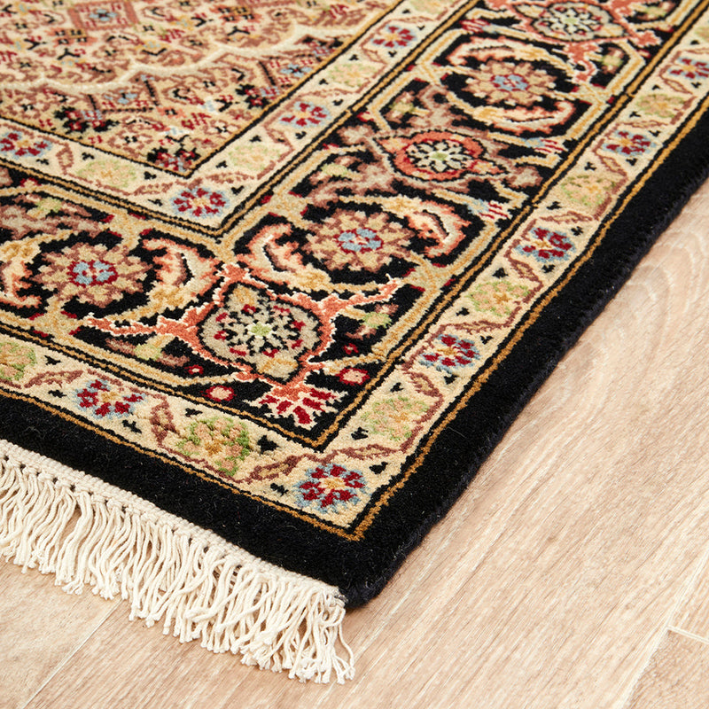 Tabriz Indian Mahi Hand Knotted Wool 35 Rug 189X123CM