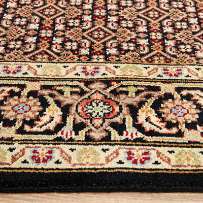 Tabriz Indian Mahi Hand Knotted Wool 35 Rug 189X123CM