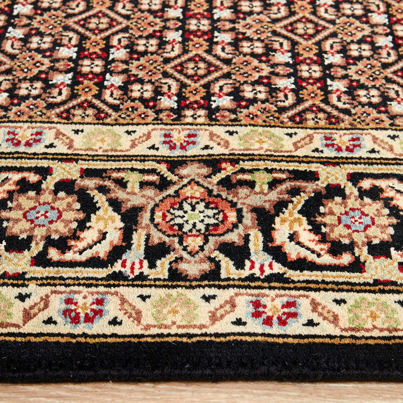 Tabriz Indian Mahi Hand Knotted Wool 35 Rug 189X123CM