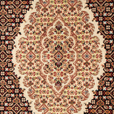 Tabriz Indian Mahi Hand Knotted Wool 35 Rug 189X123CM
