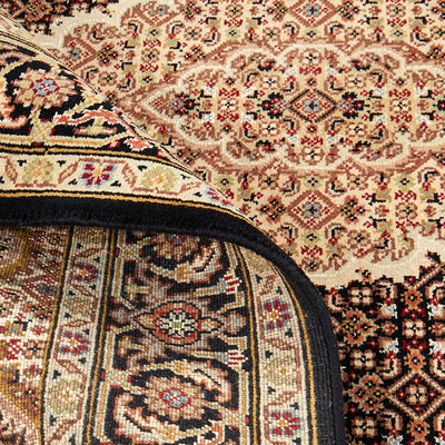 Tabriz Indian Mahi Hand Knotted Wool 35 Rug 189X123CM