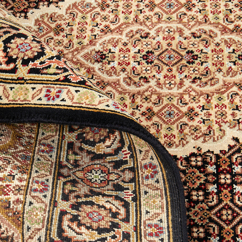 Tabriz Indian Mahi Hand Knotted Wool 35 Rug 189X123CM