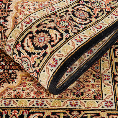 Tabriz Indian Mahi Hand Knotted Wool 35 Rug 189X123CM