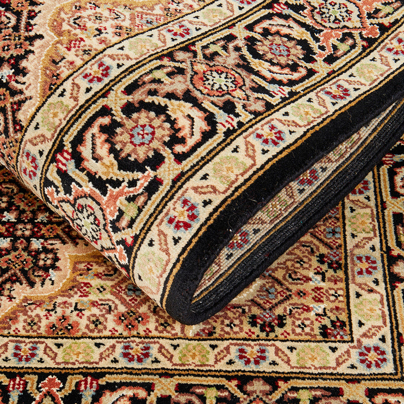 Tabriz Indian Mahi Hand Knotted Wool 35 Rug 189X123CM