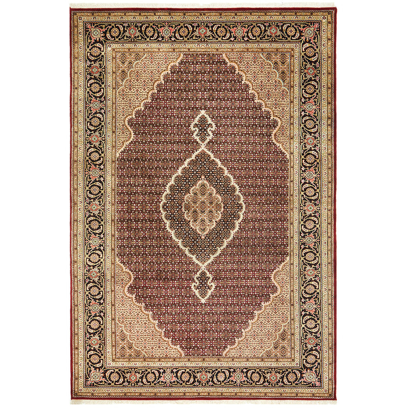 Indian Tabriz Mahi Handmade Wool 51 Rug 299X204CM