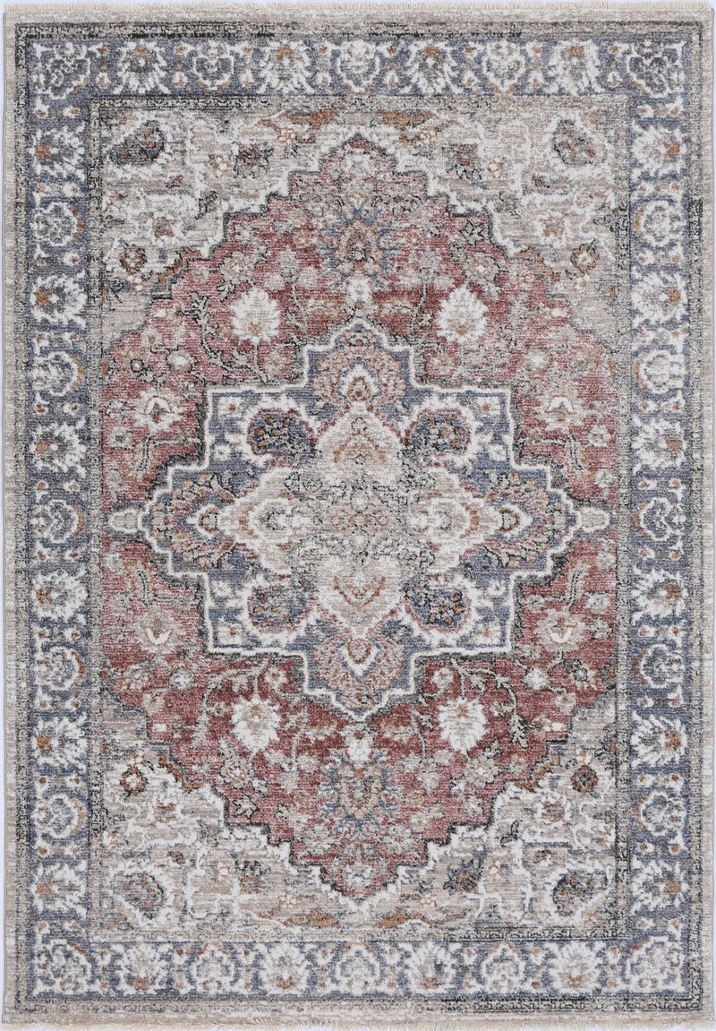Mary Patchwork Multi Traditional Soft Rug