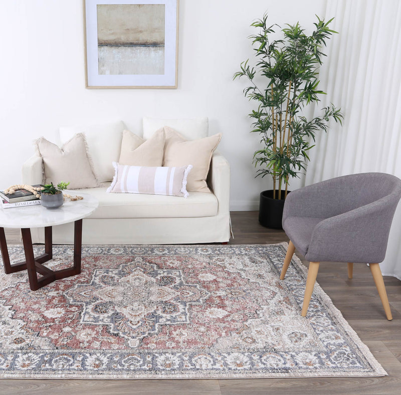 Mary Patchwork Multi Traditional Soft Rug