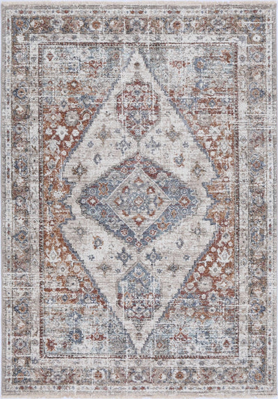 Mary Shriaz Multi Traditional Soft Rug