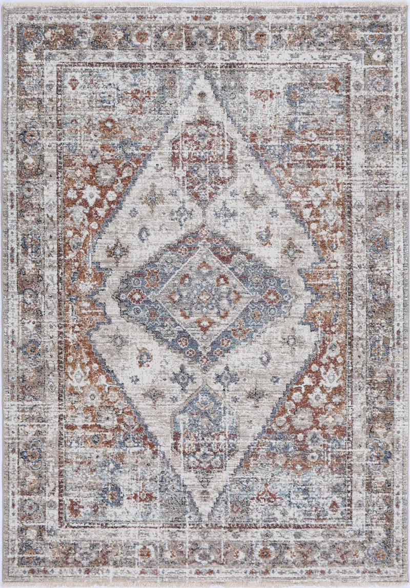 Mary Shriaz Multi Traditional Soft Rug