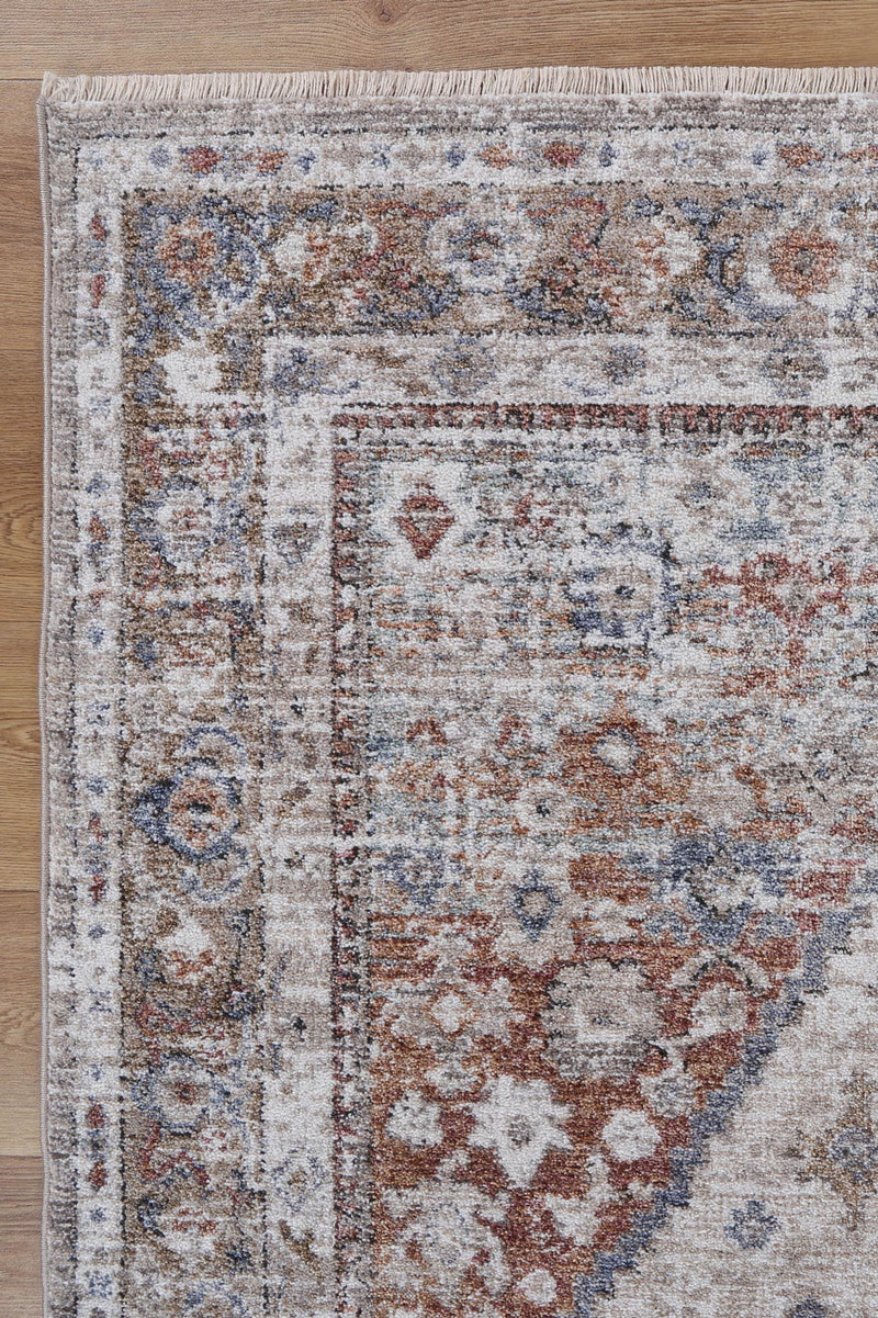 Mary Shriaz Multi Traditional Soft Rug