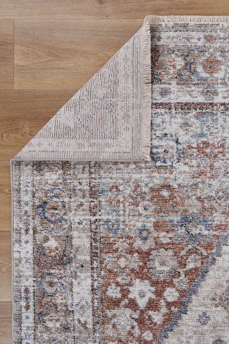 Mary Shriaz Multi Traditional Soft Rug