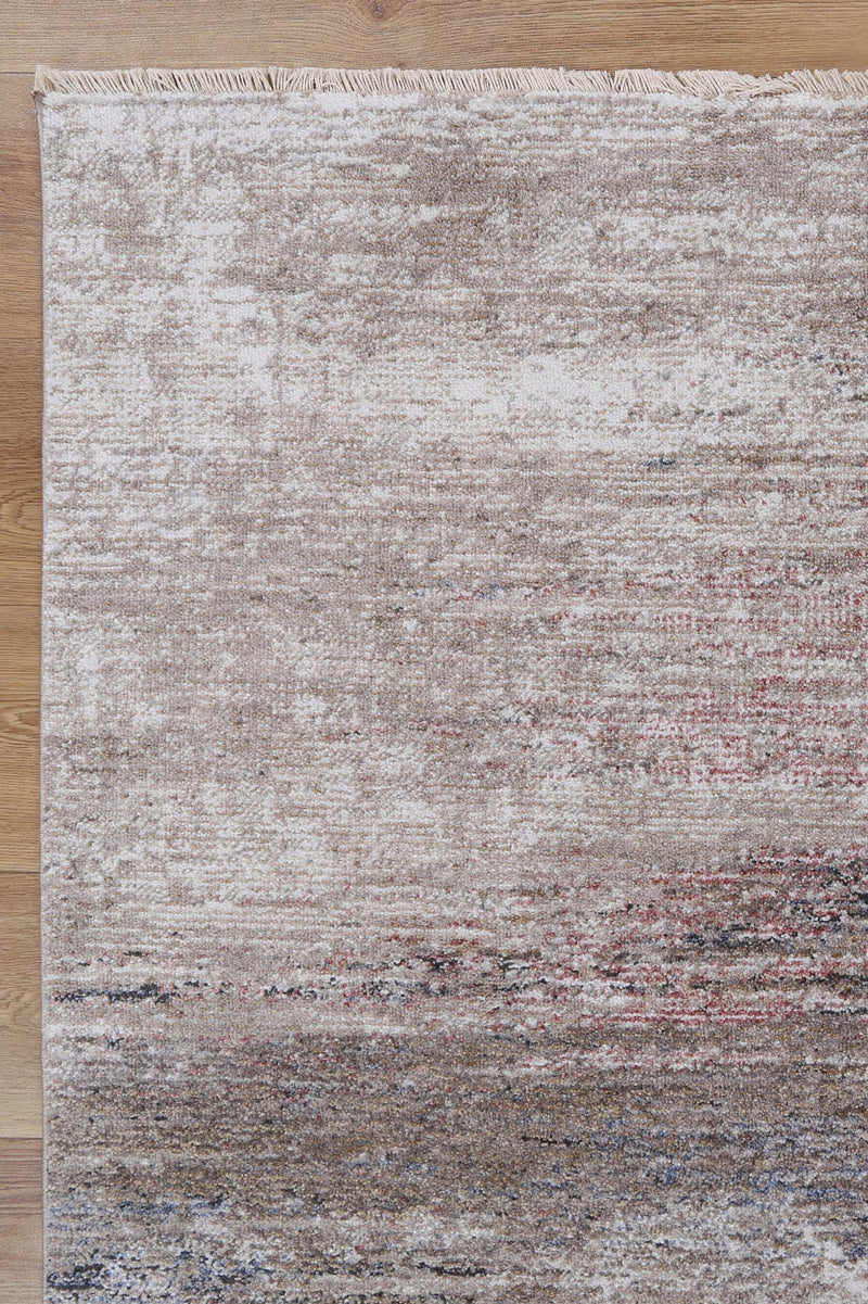 Mary Hormuz Multi Abstract Soft Rug