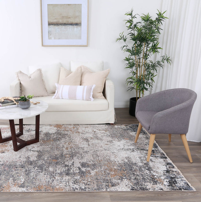 Mary Autumn Abstract Soft Rug