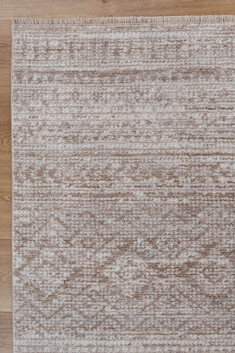 Mary Kesh Beige Tribal Soft Rug