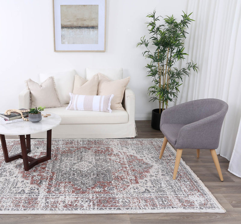 Mary Otrar Multi Traditional Soft Rug