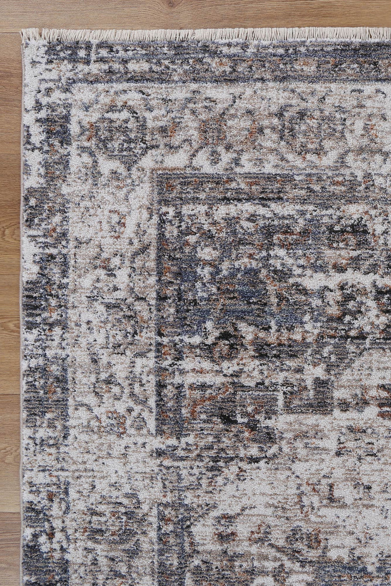 Mary Multan Ash Traditional Soft Rug