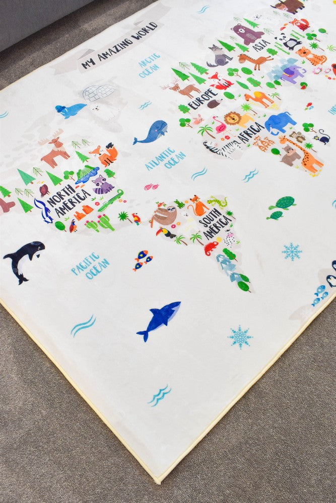 Kids Amazing World Play Rug