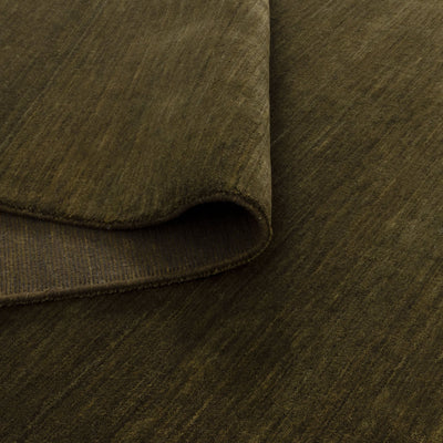 Giorgio Original Hand-Knotted Green Wool Rug