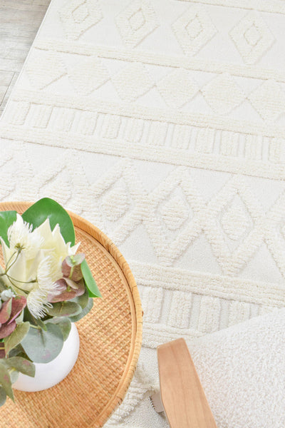 August Boho Cream Rug