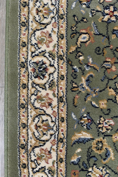 Royal Decora Green Nain Runner Rug