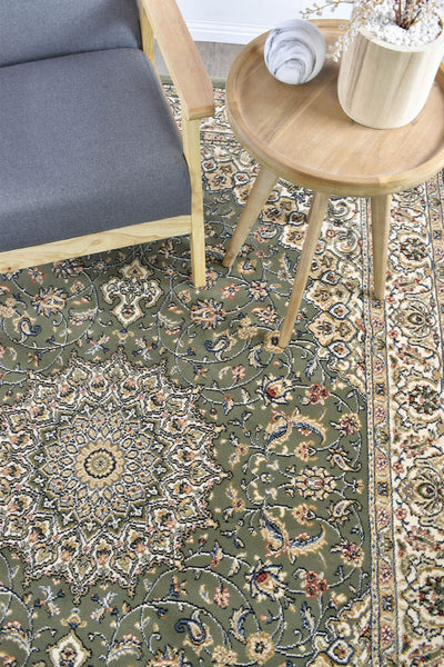 Royal Decora Green Nain Rug, Rugs Online Rugs Sydney Australia, www.rugsonlinerugs.com.au