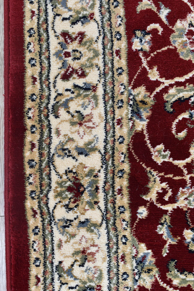 Royal Keshan Red Nain Runner Rug