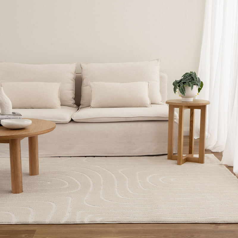 Coco Arch Lines Cream 7 Rug
