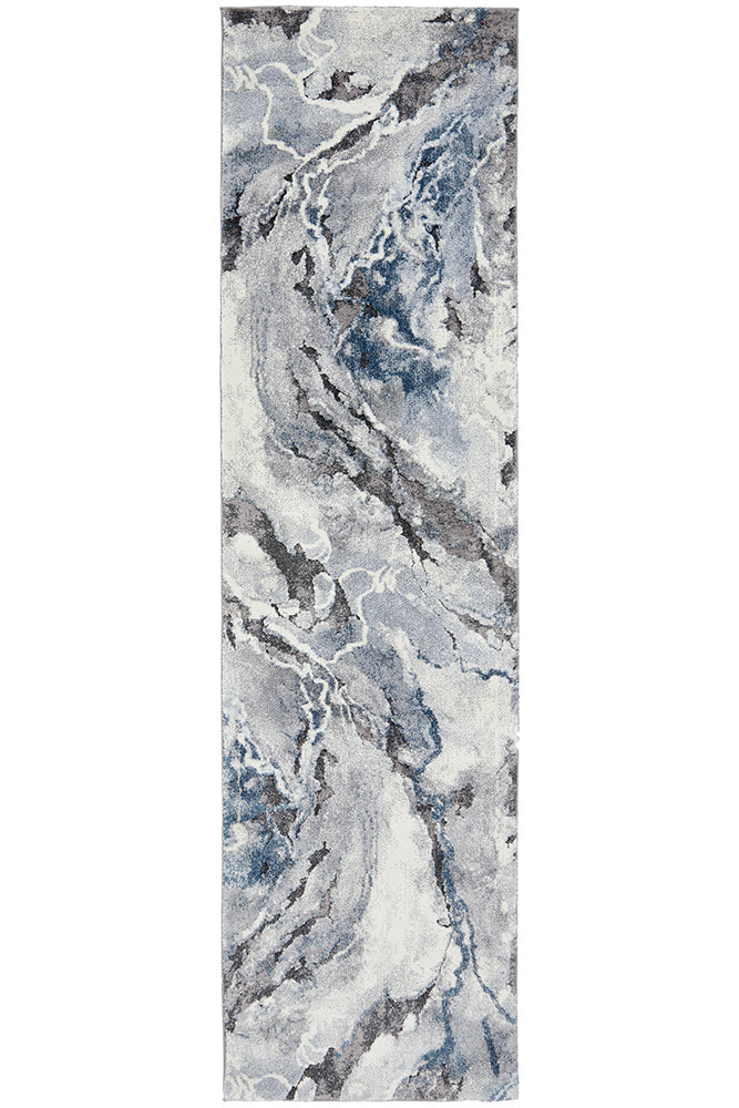 Mineral Australia 222 Blue Runner Rug