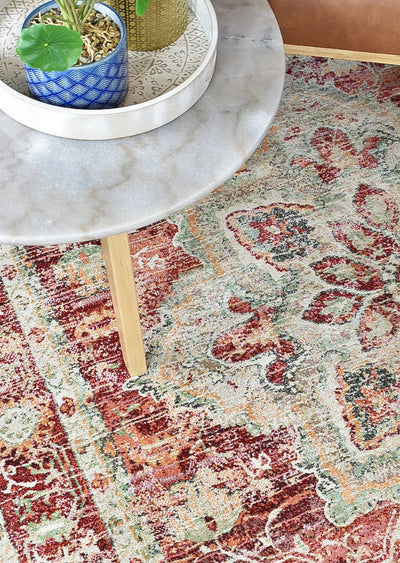 Florence Heriz Raspberry Rug, Rugs Online Rugs Sydney Australia, www.rugsonlinerugs.com.au