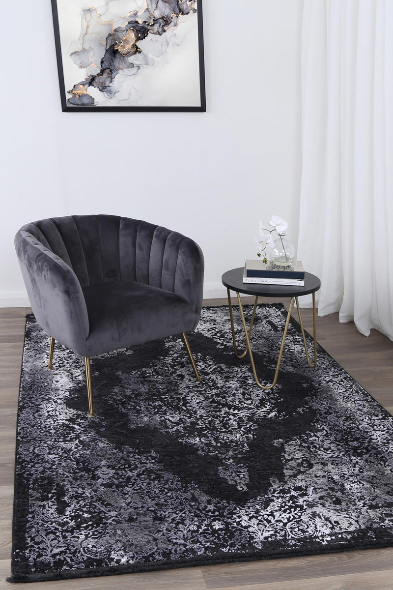 Milano Open Field Kerman Silver Rug