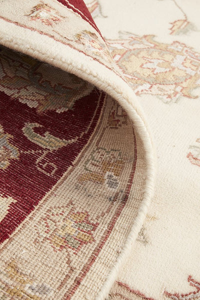 Tabriz Handmade Garden Design Wool With Silk Rug 298X197CM
