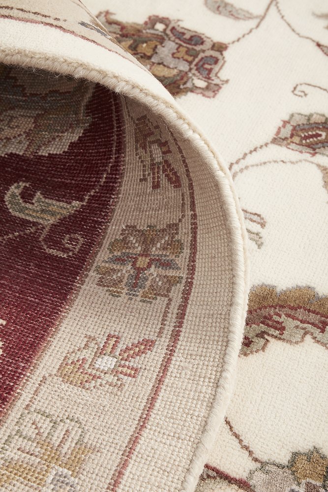 Tabriz Handmade Garden Design Wool With Silk Rug 329X242CM